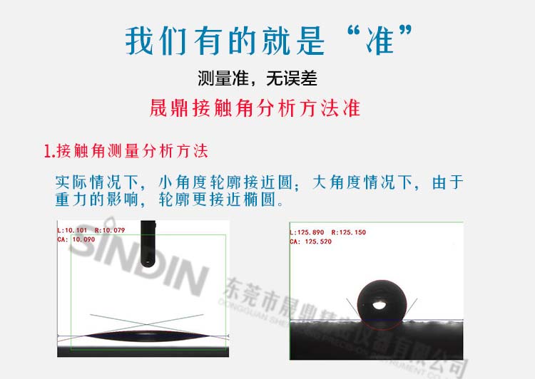 接觸角測量儀廠家，解析接觸角測試儀器的主要功能 